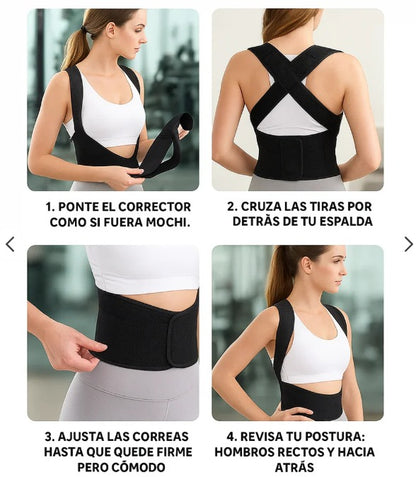 CORRECTOR DE POSTURA AJUSTABLE